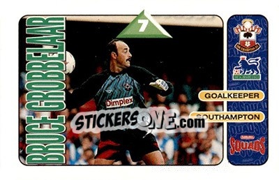 Sticker Bruce Grobbelaar - Squads Premier League 1995-1996 n. 243 - Subbuteo