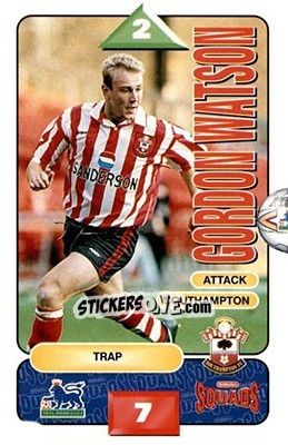 Sticker Gordon Watson - Squads Premier League 1995-1996 - Subbuteo