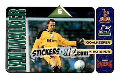 Cromo Ian Walker - Squads Premier League 1995-1996 - Subbuteo