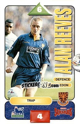 Sticker Alan Reeves - Squads Premier League 1995-1996 n. 293 - Subbuteo