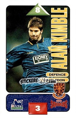 Sticker Alan Kimble - Squads Premier League 1995-1996 - Subbuteo