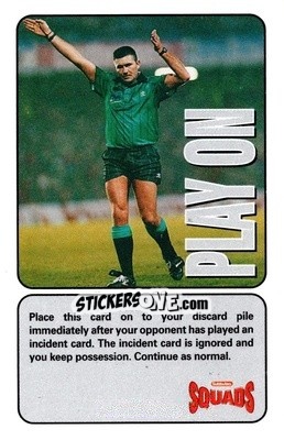 Sticker Play On - Squads Premier League 1995-1996 n. R2 - Subbuteo