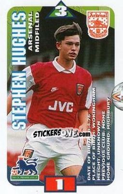 Sticker Stephen Hughes - Squads Premier League 1996-1997 n. 7 - Subbuteo