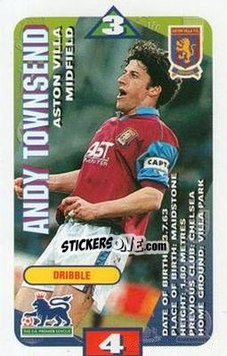 Sticker Andy Townsend - Squads Premier League 1996-1997 n. 9 - Subbuteo