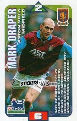 Sticker Mark Draper - Squads Premier League 1996-1997 n. 13 - Subbuteo