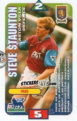 Sticker Steve Staunton - Squads Premier League 1996-1997 n. 15 - Subbuteo