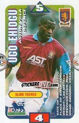 Sticker Ugo Ehiogu - Squads Premier League 1996-1997 n. 16 - Subbuteo