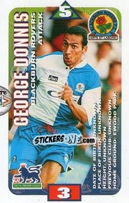 Sticker George Donis - Squads Premier League 1996-1997 - Subbuteo