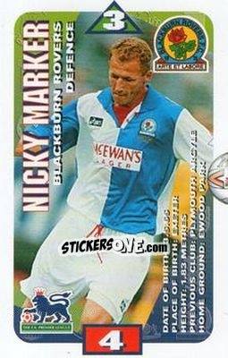 Figurina Nicky Marker - Squads Premier League 1996-1997 - Subbuteo