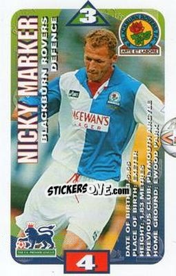Sticker Nicky Marker - Squads Premier League 1996-1997 n. 22 - Subbuteo