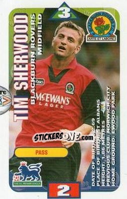 Sticker Tim Sherwood - Squads Premier League 1996-1997 n. 24 - Subbuteo