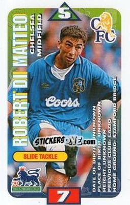 Sticker Roberto Di Matteo - Squads Premier League 1996-1997 n. 30 - Subbuteo