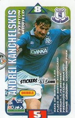 Sticker Andrei Kanchelskis - Squads Premier League 1996-1997 - Subbuteo