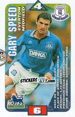 Sticker Gary Speed - Squads Premier League 1996-1997 n. 50 - Subbuteo