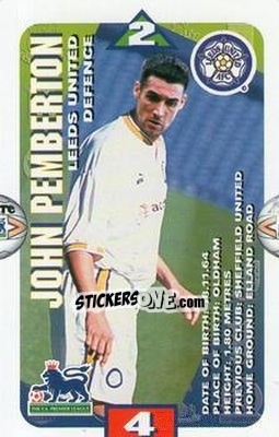 Sticker John Pemberton - Squads Premier League 1996-1997 - Subbuteo