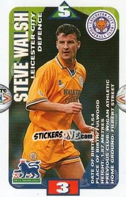 Sticker Steve Walsh - Squads Premier League 1996-1997 n. 67 - Subbuteo