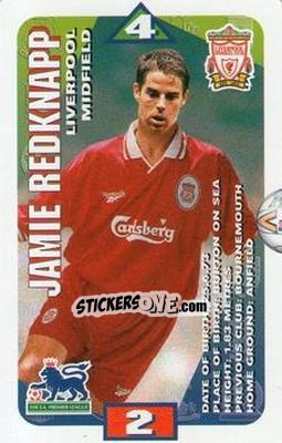 Sticker Jamie Redknapp - Squads Premier League 1996-1997 - Subbuteo