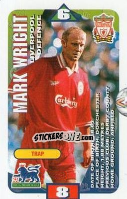 Sticker Mark Wright - Squads Premier League 1996-1997 n. 73 - Subbuteo