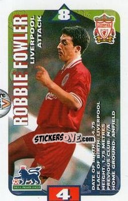 Cromo Robbie Fowler - Squads Premier League 1996-1997 n. 75 - Subbuteo