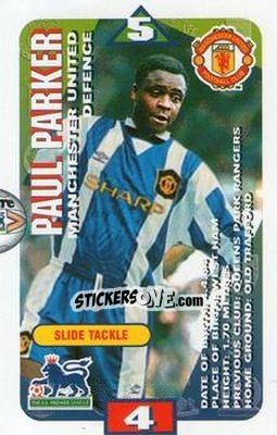 Figurina Paul Parker - Squads Premier League 1996-1997 n. 80 - Subbuteo