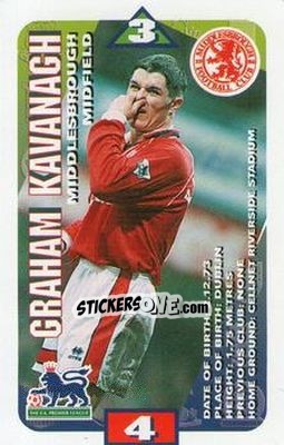 Sticker Graham Kavanagh - Squads Premier League 1996-1997 n. 86 - Subbuteo