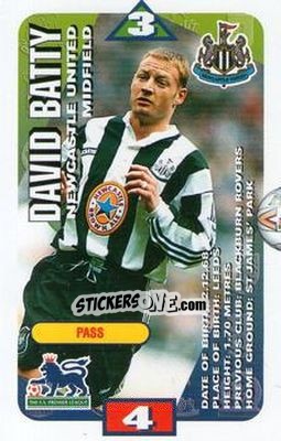Sticker David Batty - Squads Premier League 1996-1997 n. 92 - Subbuteo
