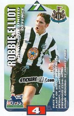 Cromo Robbie Elliott - Squads Premier League 1996-1997 - Subbuteo
