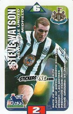 Sticker Steve Watson - Squads Premier League 1996-1997 n. 97 - Subbuteo