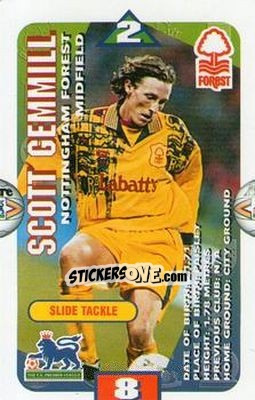 Cromo Scot Gemmill - Squads Premier League 1996-1997 - Subbuteo