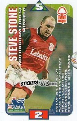 Sticker Steve Stone - Squads Premier League 1996-1997 - Subbuteo