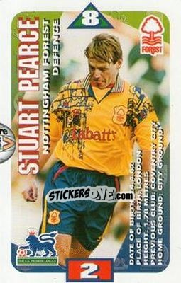 Sticker Stuart Pearce - Squads Premier League 1996-1997 n. 105 - Subbuteo