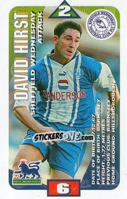 Sticker David Hirst - Squads Premier League 1996-1997 - Subbuteo