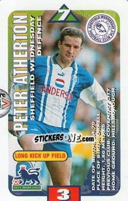 Sticker Peter Atherton - Squads Premier League 1996-1997 - Subbuteo