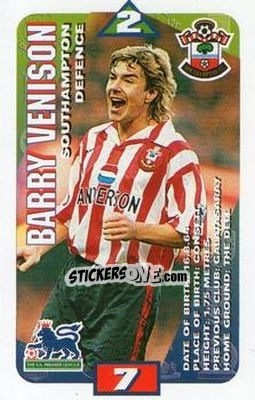 Sticker Barry Venison - Squads Premier League 1996-1997 n. 113 - Subbuteo