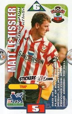 Sticker Matt Le Tissier - Squads Premier League 1996-1997 - Subbuteo
