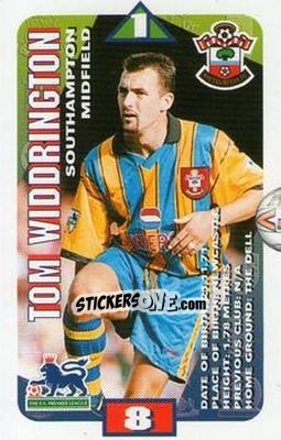 Sticker Tom Widdrington - Squads Premier League 1996-1997 - Subbuteo