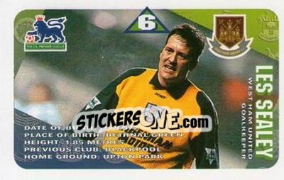 Sticker Les Sealey - Squads Premier League 1996-1997 - Subbuteo