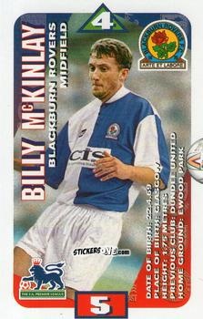 Sticker Billy McKinlay - Squads Premier League 1996-1997. Pro Edition n. 18 - Subbuteo