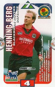 Sticker Henning Berg - Squads Premier League 1996-1997. Pro Edition n. 20 - Subbuteo