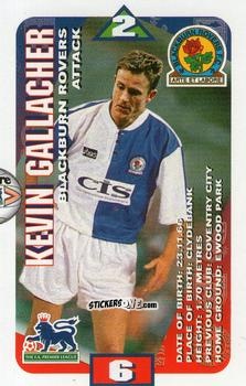 Sticker Kevin Gallacher - Squads Premier League 1996-1997. Pro Edition n. 21 - Subbuteo