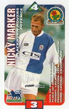 Sticker Nicky Marker - Squads Premier League 1996-1997. Pro Edition n. 22 - Subbuteo