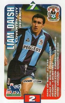 Figurina Liam Daish - Squads Premier League 1996-1997. Pro Edition n. 34 - Subbuteo
