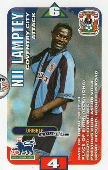 Figurina Nii Lamptey - Squads Premier League 1996-1997. Pro Edition n. 35 - Subbuteo
