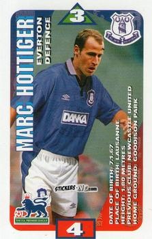 Figurina Marc Hottiger - Squads Premier League 1996-1997. Pro Edition n. 50 - Subbuteo