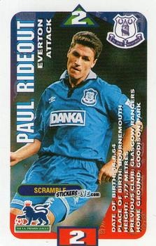 Figurina Paul Rideout - Squads Premier League 1996-1997. Pro Edition n. 51 - Subbuteo