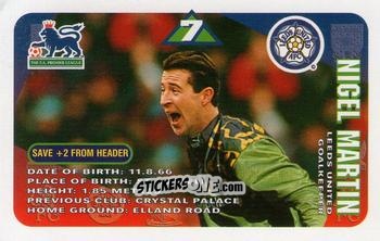 Cromo Nigel Martyn - Squads Premier League 1996-1997. Pro Edition n. 58 - Subbuteo