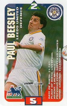Sticker Paul Beesley - Squads Premier League 1996-1997. Pro Edition n. 59 - Subbuteo