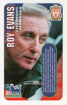 Sticker Roy Evans - Squads Premier League 1996-1997. Pro Edition n. 68 - Subbuteo