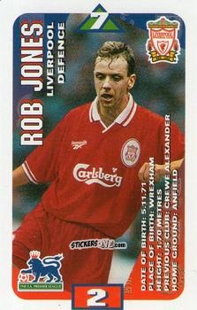 Figurina Rob Jones - Squads Premier League 1996-1997. Pro Edition n. 71 - Subbuteo