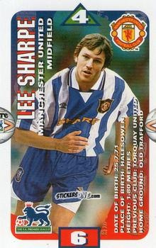 Cromo Lee Sharpe - Squads Premier League 1996-1997. Pro Edition n. 81 - Subbuteo